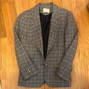 Pendleton Classic Plaid Blazer